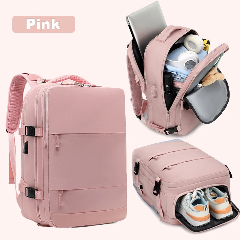 Geestock Mochilas Carry On Travel Backpack 