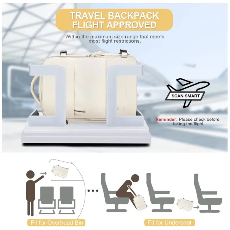 Geestock Mochilas Carry On Travel Backpack 
